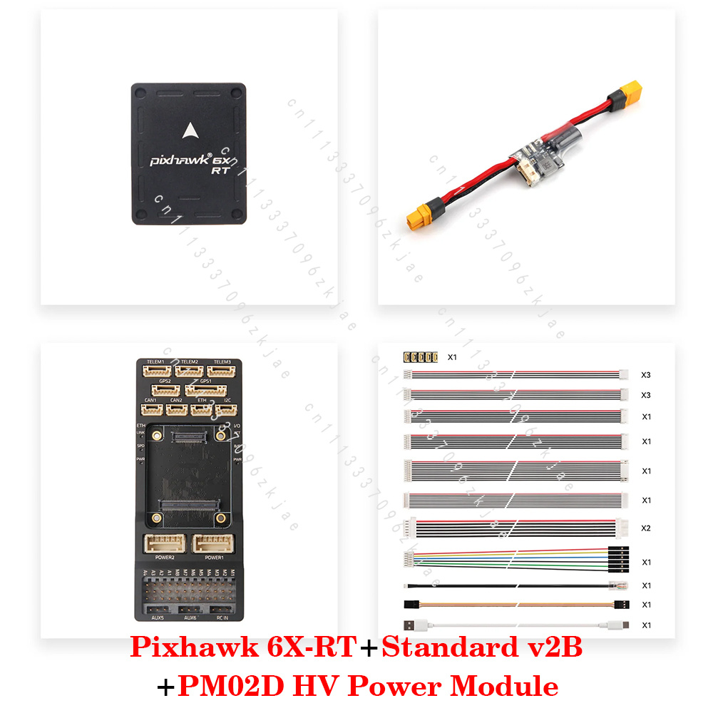 Drone Kit Hexacopter - 6X-RT FC Hochleistungsprozessor I.MXRT1176 mit Standard